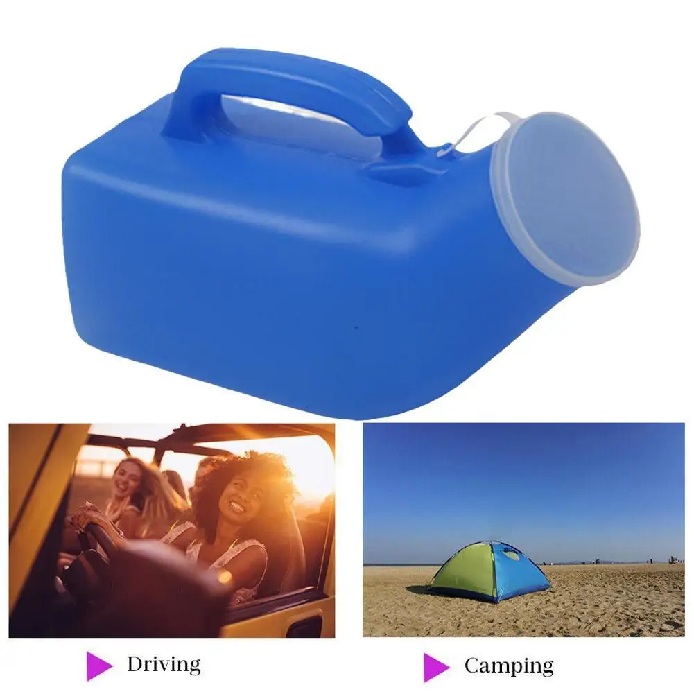 2000ML Portable Incontinence Bottles Plastic Mobile Urinals Men Children Outdoor Travel Kit Urgent Urine Urinal Bottle