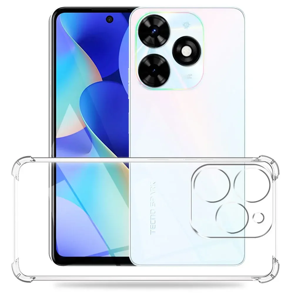 Silicone Soft Shockproof Transparent Phone Case