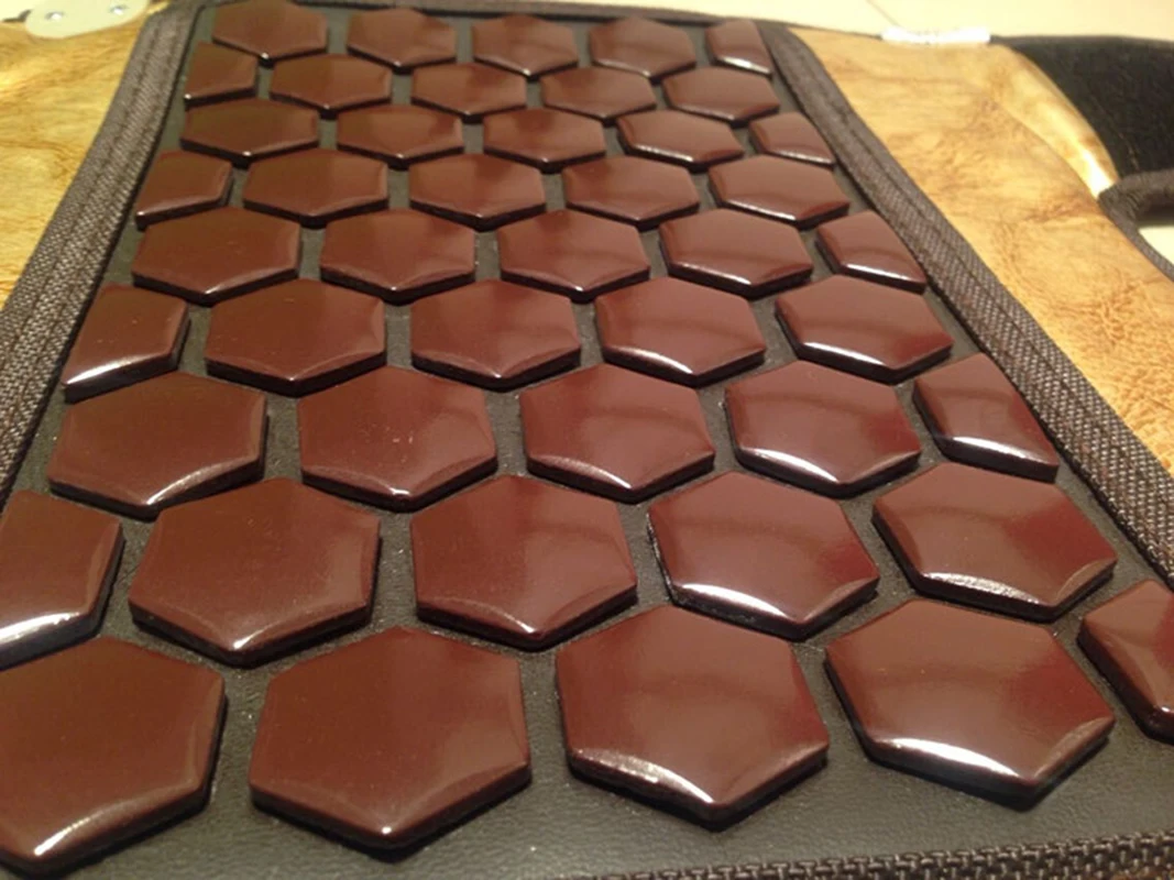 Germaaniumi soojendus Põlve infrapuna Füüsiline Jade Stone Toma Tervis Jalakaitse Magnetteraapia_voghion.com