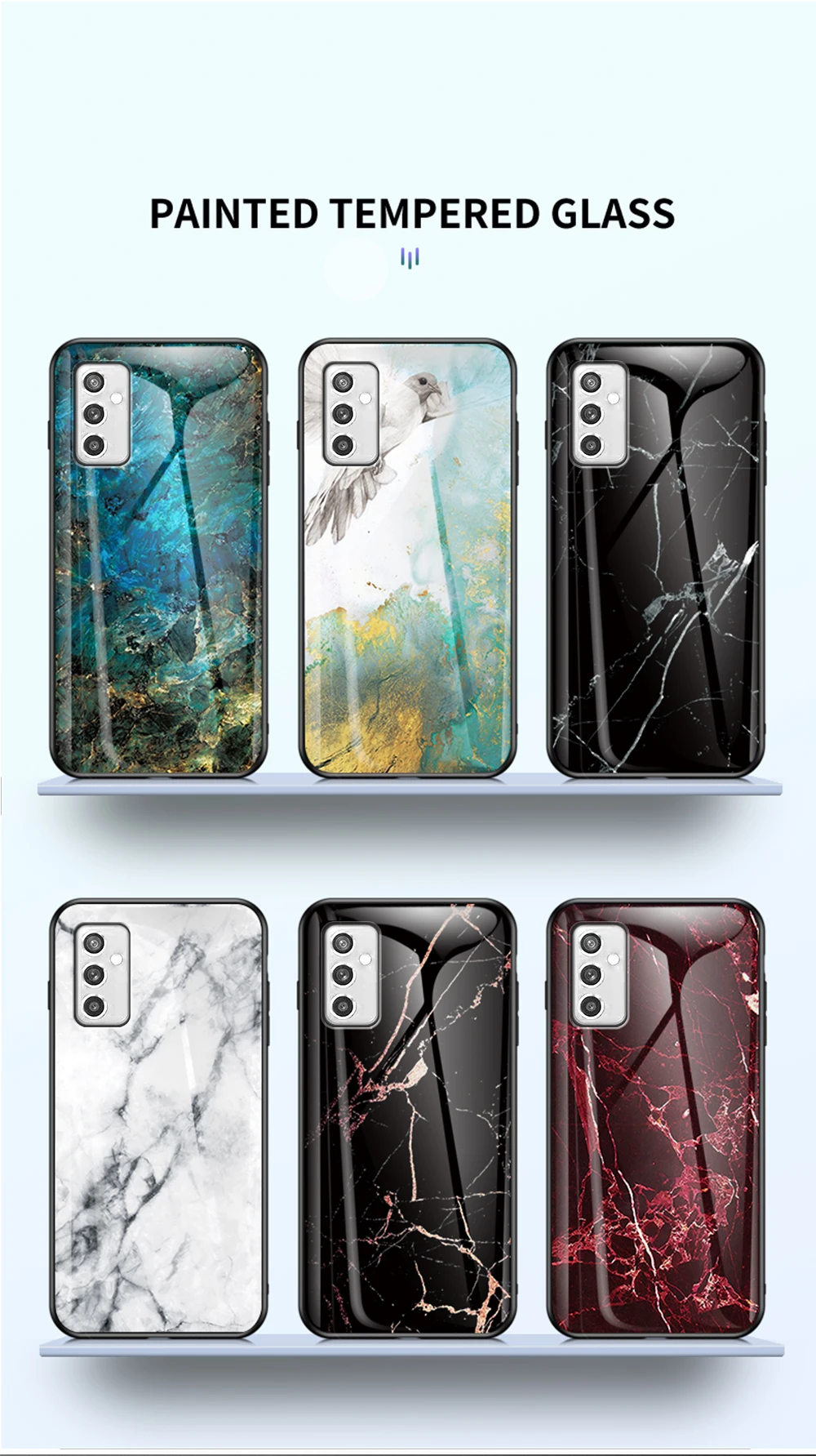 M62 Fall DECLAREYAO Harte Glas Abdeckung Für Samsung Galaxy M80S M52 M51 31S M31 M30S M21 M20 M11 M10 fall Silikon Ultra Sl_voghion.com