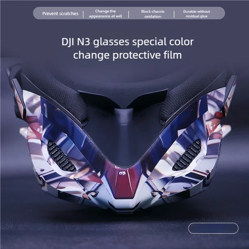 For DJI Goggles N3 Stickers NEO Flying Glasses N3 Decorative Decals PVC Waterproof Skin Anti-scratch Protective Film Accessories