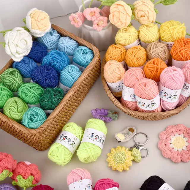 Kids Colorful Yarn Set 3