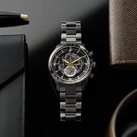 Citizen Quartz Watch Back of The Moon Men's Luxury Stainless Steel 4