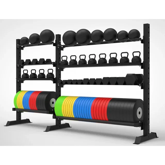 

Gym Equipment Wall Ball Kettlebell Rack Fitness Dumbbell Racks