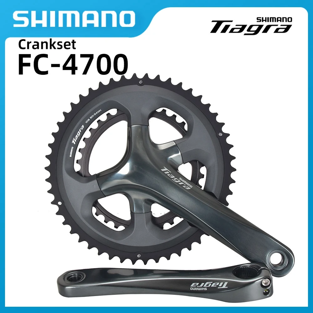 Shimano tiagra FC 4700 2x10 speed groupset with50 34T pedaleira BB shimano-tiagra-fc-4700-2x10-speed-groupset-with50-34t-pedaleira-bb