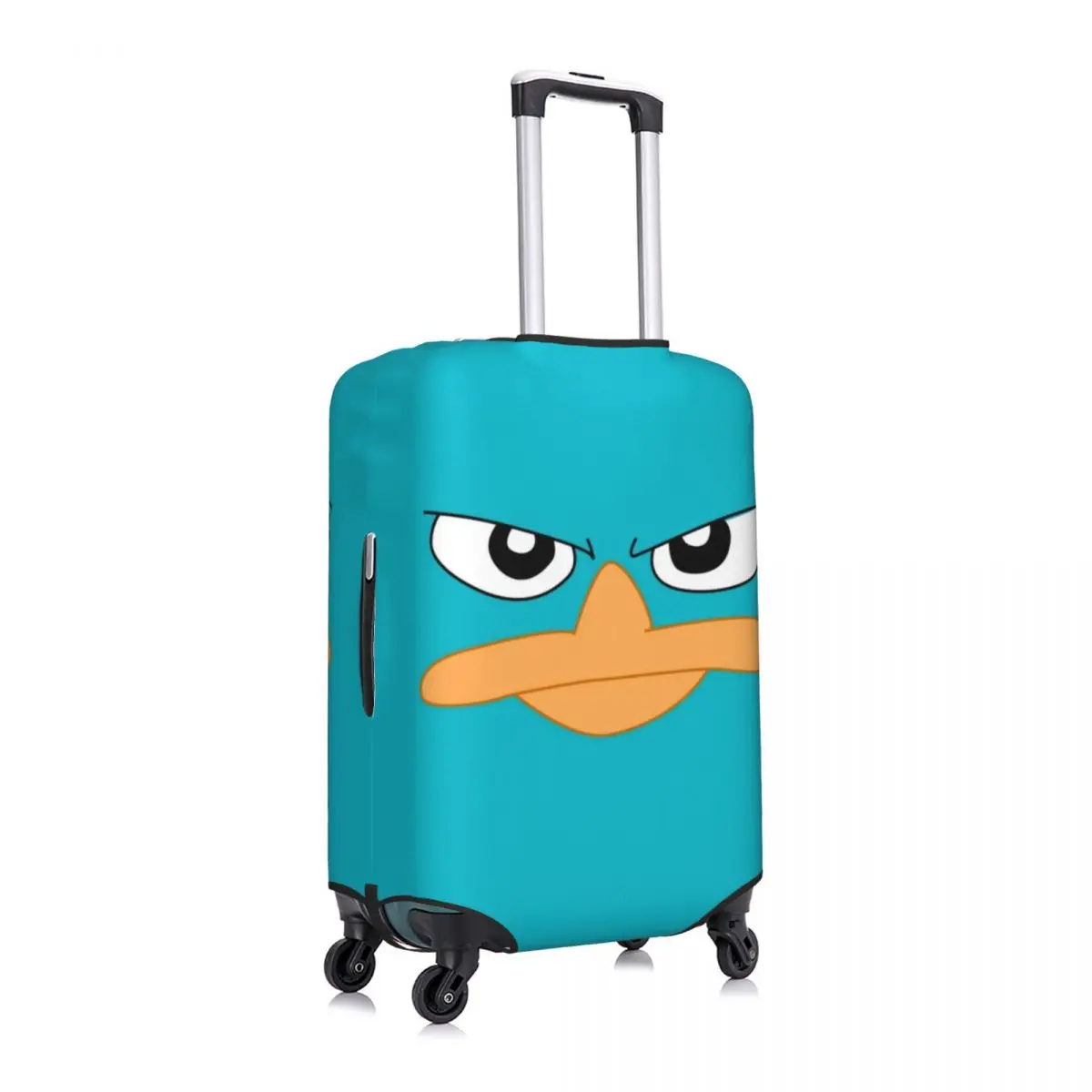Perry Platypus Suitcase Cover Agent P Practical Travel Protection Luggage Supplies Flight
