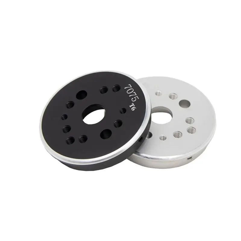 TRAXXAS 1/5 X-MAXX 1/6 XRT 업그레이드 액세서리용 알루미늄 7075-T6 모터 고정 커버 Silver-AEF7
