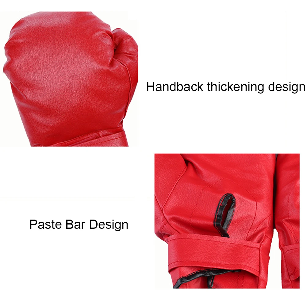 Adult Sparring Boxing Gloves Thickening Handback Professional Sandbag Liner Gloves Wearable One-Piece Molded for Hand Protection