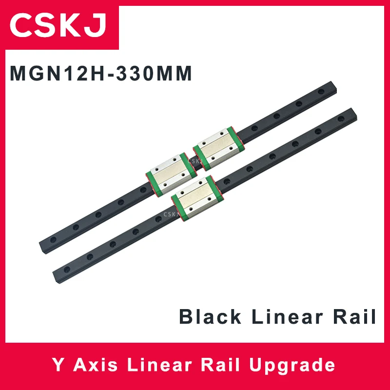 MGN12H Linear Rail Guides 330mm MGN12 330mm Linear Rail With 2 MGN12H