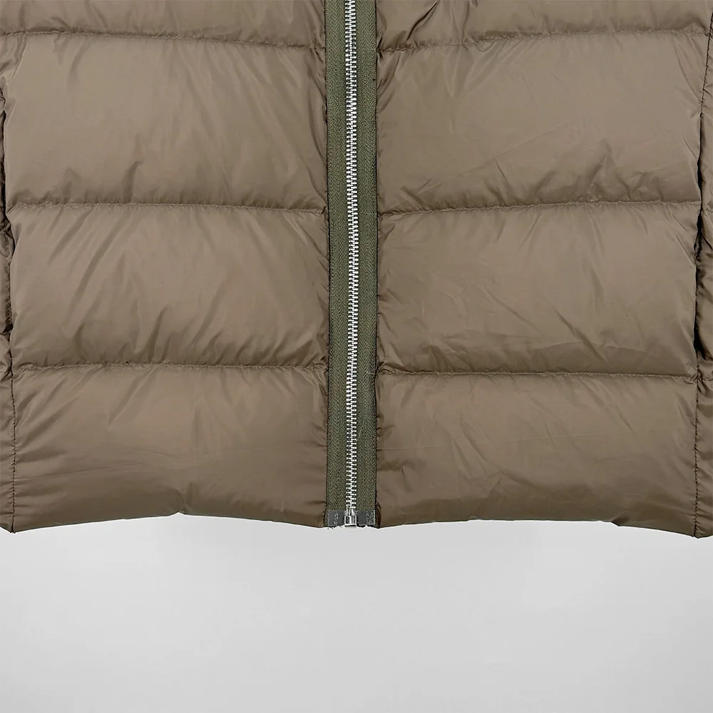 High Street Duck Down Vest Detail 3