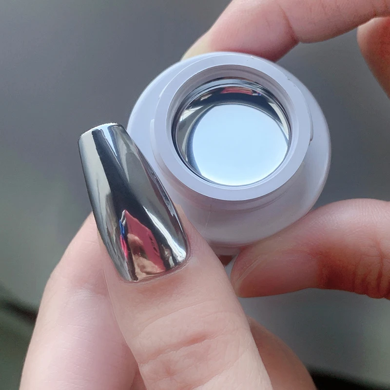 Nail Mirror Metal Glue Silver Super Bright French Painting Pull Line Hook Edge Painted Phototherapy Nail Polish Glue