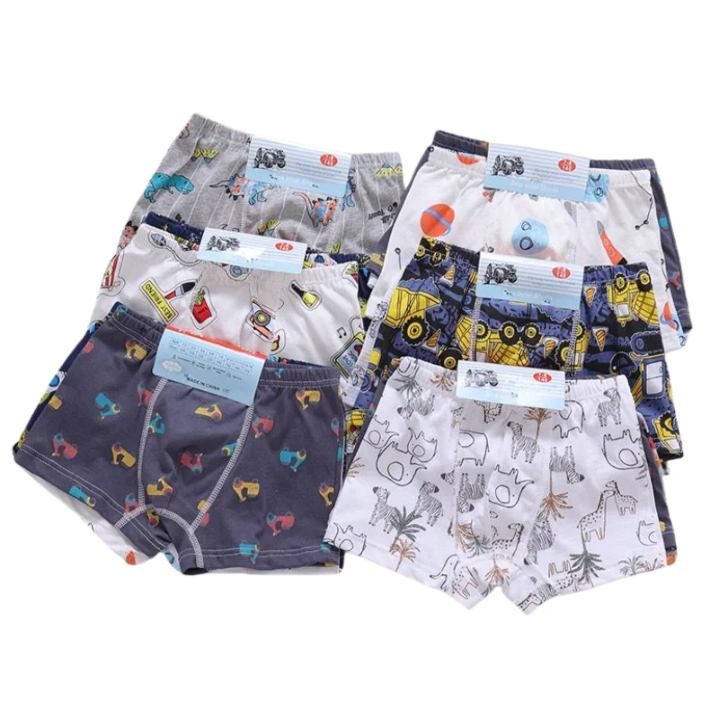 Children Underwear Boys Boxers Boys Underwear 3Pcs/Lot