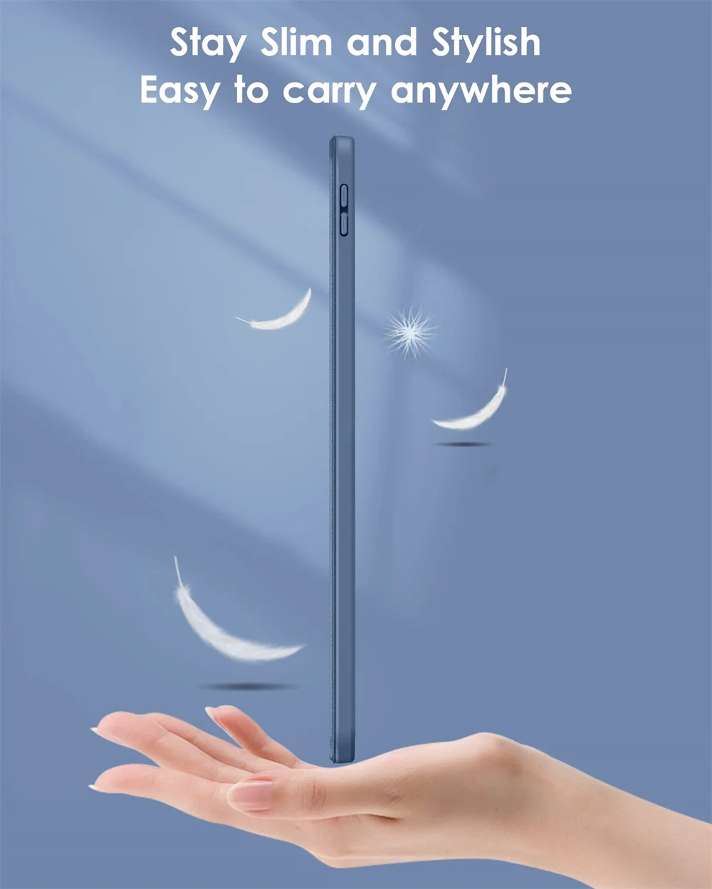 Mobigear Origami - Coque Apple iPad Air 5 (2022) Etui - Violet 601019-1 