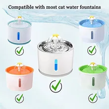  4/8/12 Pcs Replacement Filter For Pet Drinking Fountain Water Dispenser Activated Carbon Replaced Filters Dog Cat Accessories 