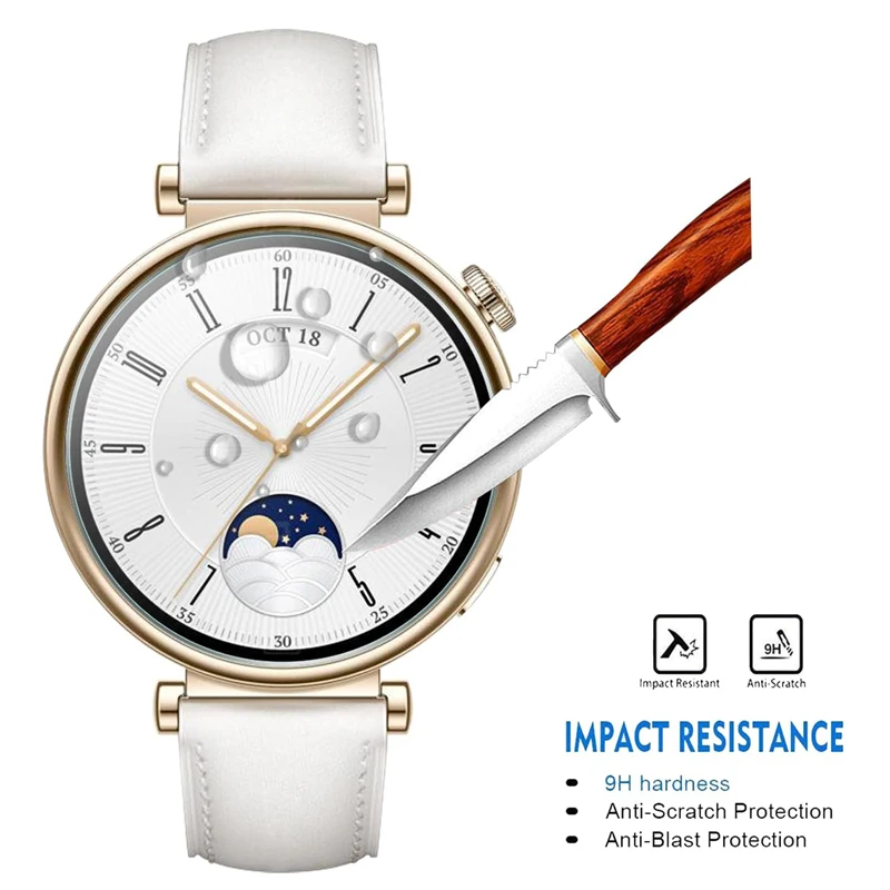 Premium Tempered Glass Screen Protector with Easy Alignment Tool for Huawei Watch GT 5 Pro