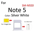 Note 5 Single White