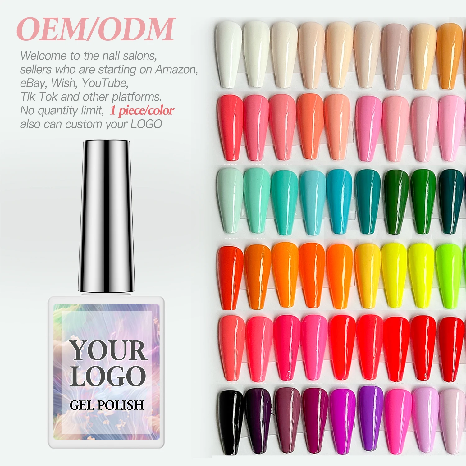 FZANEST 120colors Gel Nail Polish Custom Logo Soak Off Gel Polish OEM Gel Polish Wholesale Free Sample Private Bottles 3