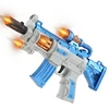 Sound Effect Spinning LED Light UP Non-firing Toy Gun AK47 Pistol Submachine Gun Police Role Play Prop Kids Birthday Gift 2