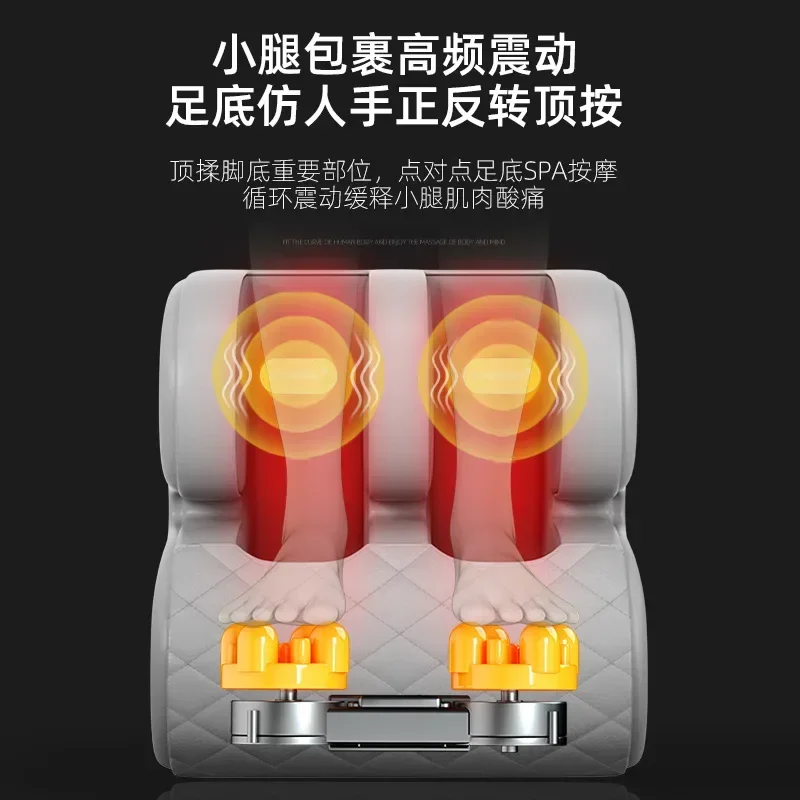 Full Body Multifunctional Neck Waist Back Leg Massage Cushion Kneading Massage Chair 3
