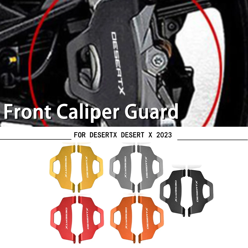 

Desert X 2022 Motorcycle Accessories CNC Aluminum Front Brake Caliper Cover Guard Protection For Ducati DesertX Desert X 2023