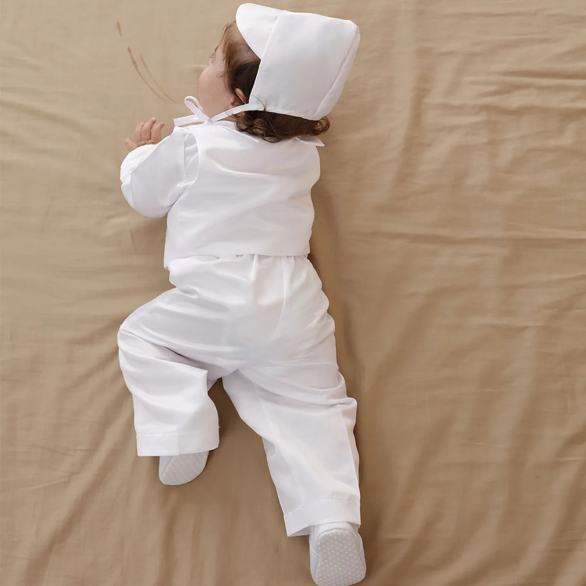 Baby Boy Dove Baptism Suit 3