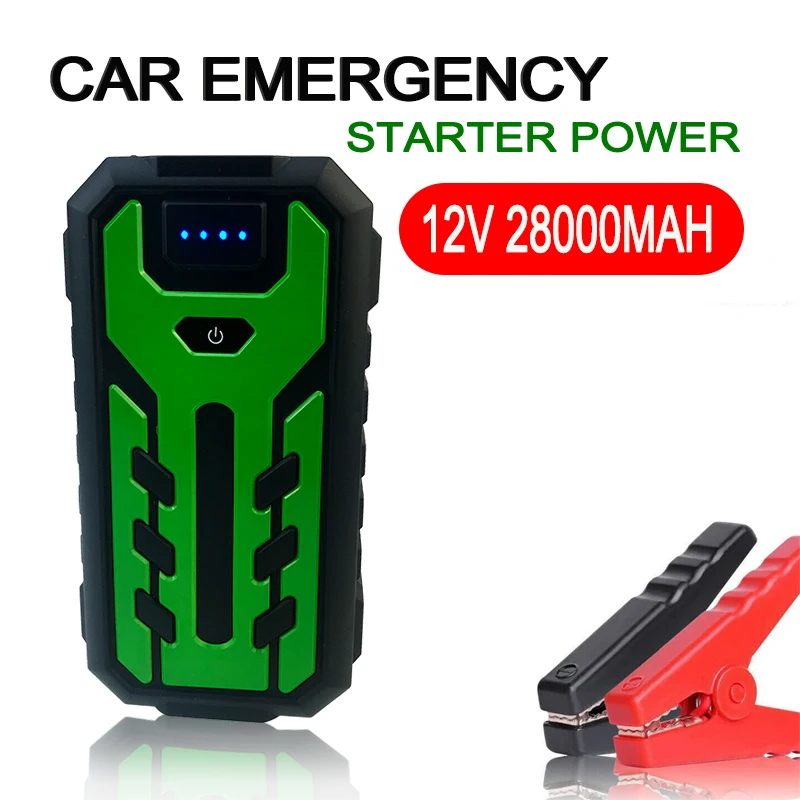 

28000mAh Emergency Power Supply Charging Bank,for Car Starter Portable Car Emergency 12V Battery Starter Boost Starting Device
