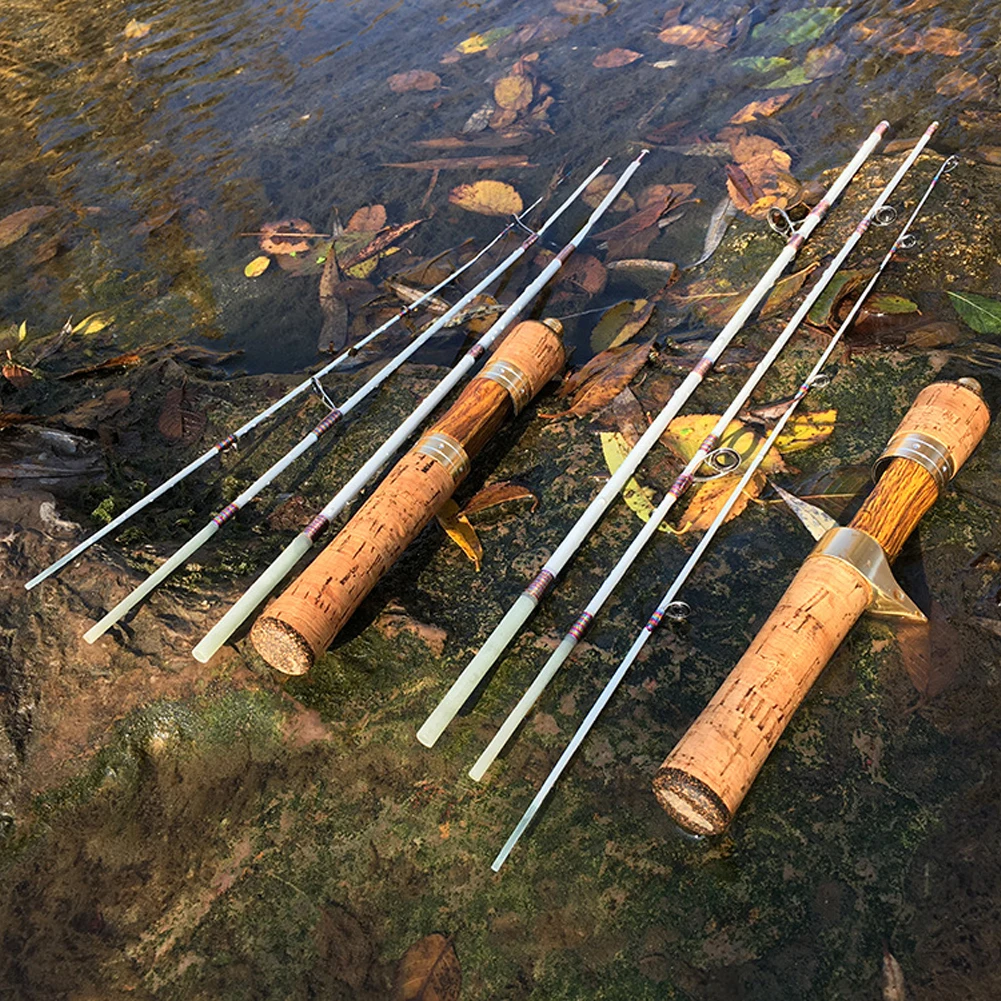 Ejection Fishing Rod Four-Section Fishing Pole Rod XUL Super Soft and Ultra Light Mini Accessories