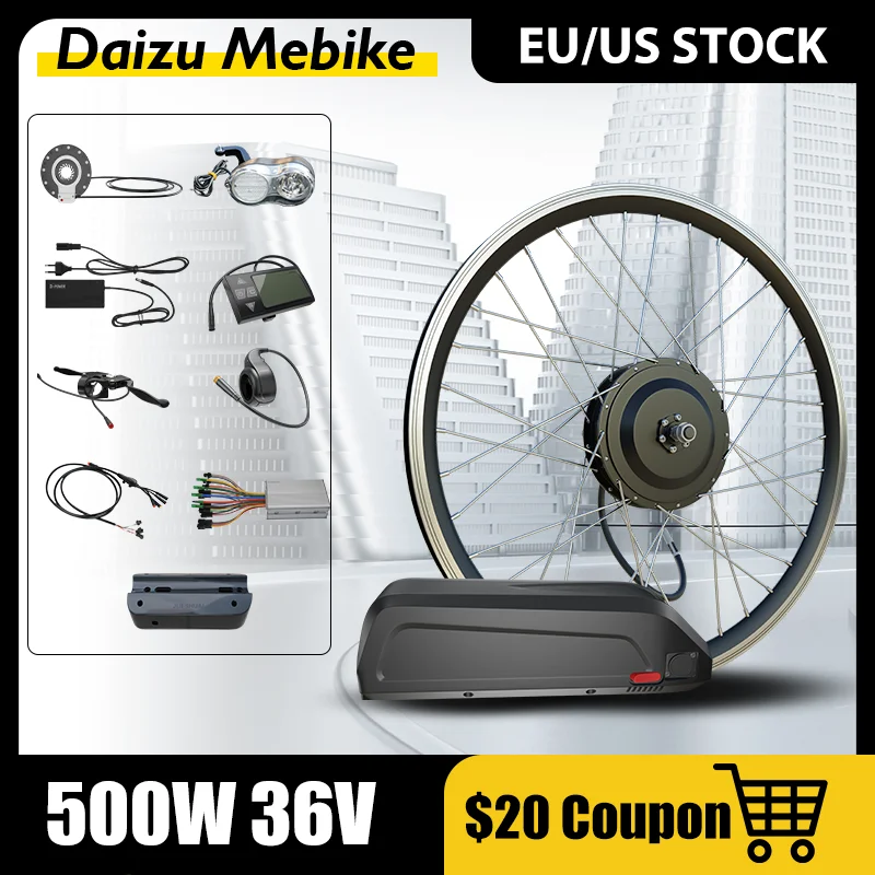 Batterie Vélo électrique 24V 10.4Ah – 500W – EIFDUHP Avec Chargeur Inclus – Noir