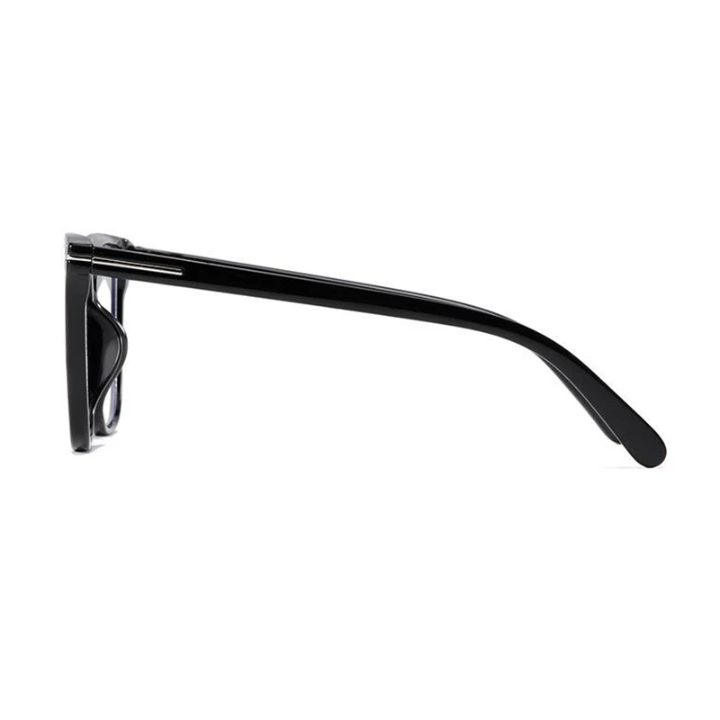Anti Blue Rays Square Myopia Spectacles Women Men TR90 Student Oversized Prescription Glasses With Cylinder 0 -0.5 -0.75 To -6.0 6