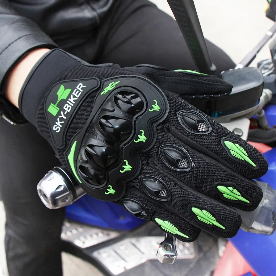 Motorcycle Gloves Sports Gloves Men Motocross Gloves Full Finger Knight Riding Motorbike Moto Motocross Guantes M-XXL