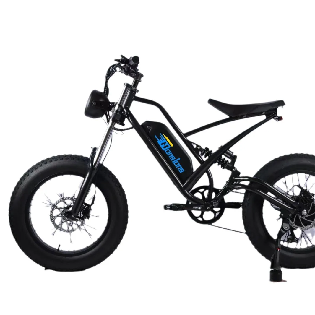 Electric mountain bike bicycle 20 inches 1000w fat tire electric motorcycle 48V