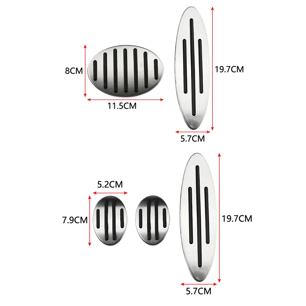 Car Accessories Car Pedals Gas Brake Clutch Rest Pedal for MINI Cooper One Hatch Hardtop Countryman JCW R56 R60 R61 F54 F55 F56