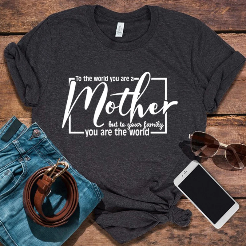 

You Are A Mother You Are The World Shirts Vintage Clothes Mother Shirt Mom Shirt Mother's Day Gift Aesthetic Tee L