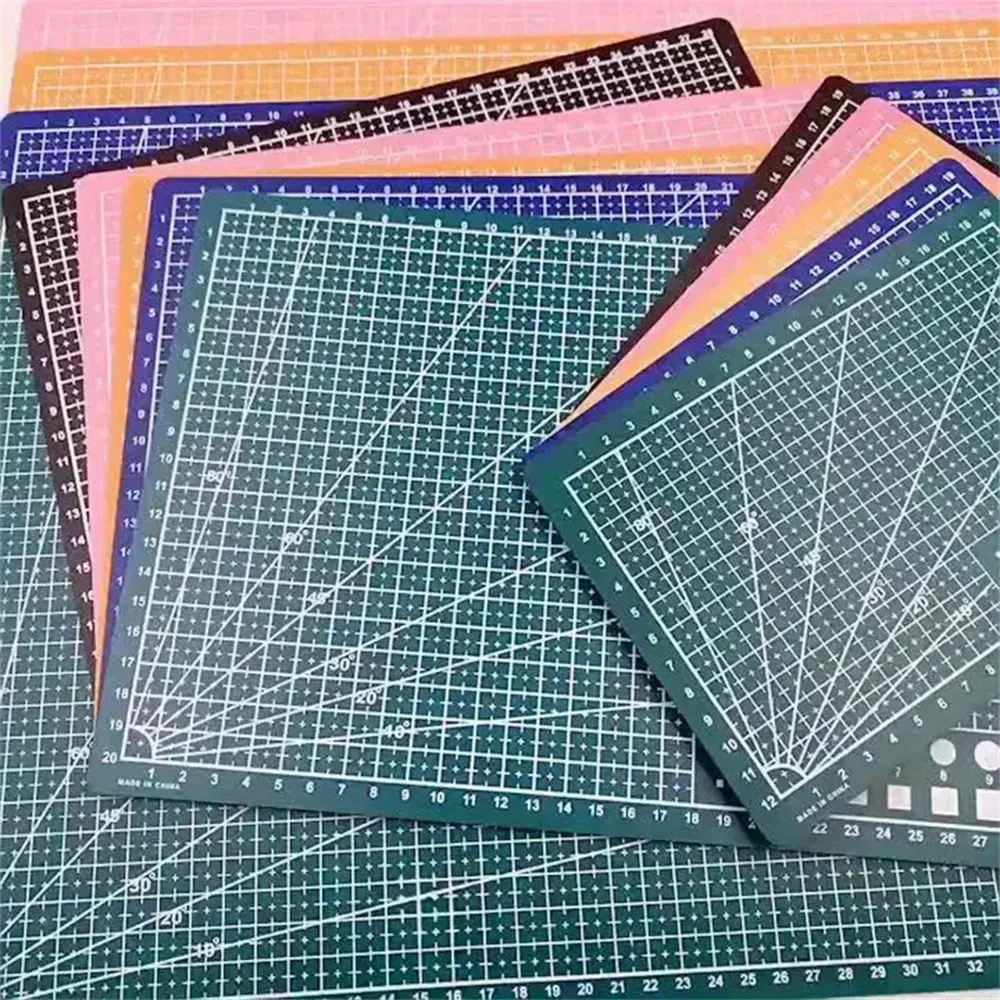 Cutting Mat A4/A5 Self-Healing 1-Pack Double-Sided Plastic Craft Board With Grid For Sewing Scrapbooking & Fabric
