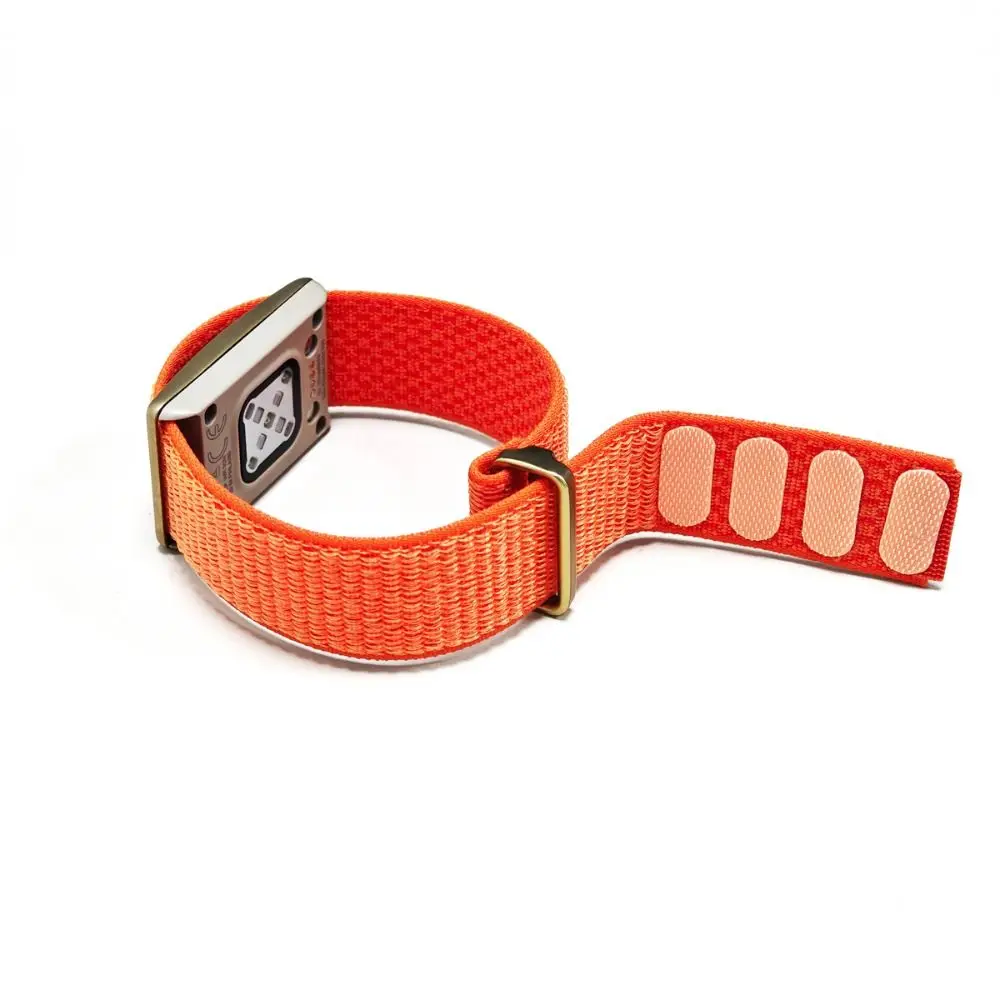 Breathable Nylon Sport Wristband with Adjustable Loop Design, 22mm