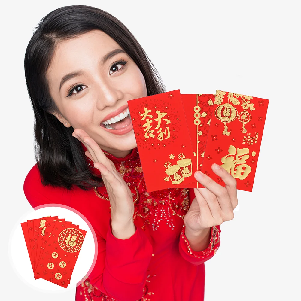 Рисунок 5 - Конверты Hongbao красные с карманом