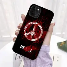  Psychedelic Art Peace Phone Case for iPhone 11 12 13 Mini Pro Max 8 7 6 6S Plus X 5 SE 2020 XR XS Funda Case 
