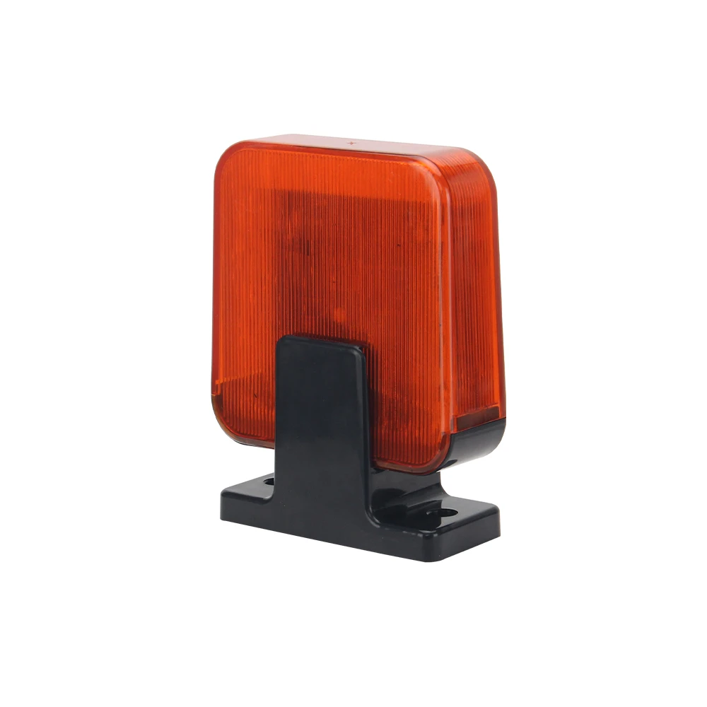 AC/DC 12-265V LED Light Flash Alarm Lamp For Swing Sliding Gate Opener/Barrier Gate emergency warning lamp warning light security flashing light warning beacon light
