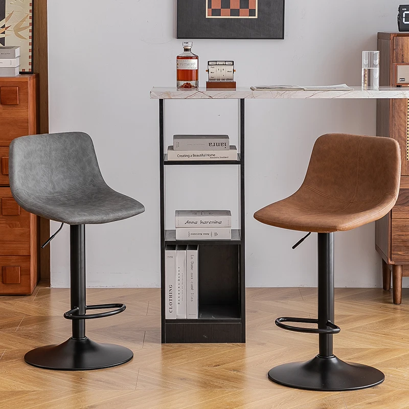 

Lifting Household High-Leg Stool Simple High Front Desk Cashier Chair Bar Stools For Kitchen