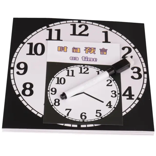Magic Props Toys Clock Time Prediction Funny Classic Toys Magic Stage Toys Special Conjurer Commercial Props Birthday Gift 3