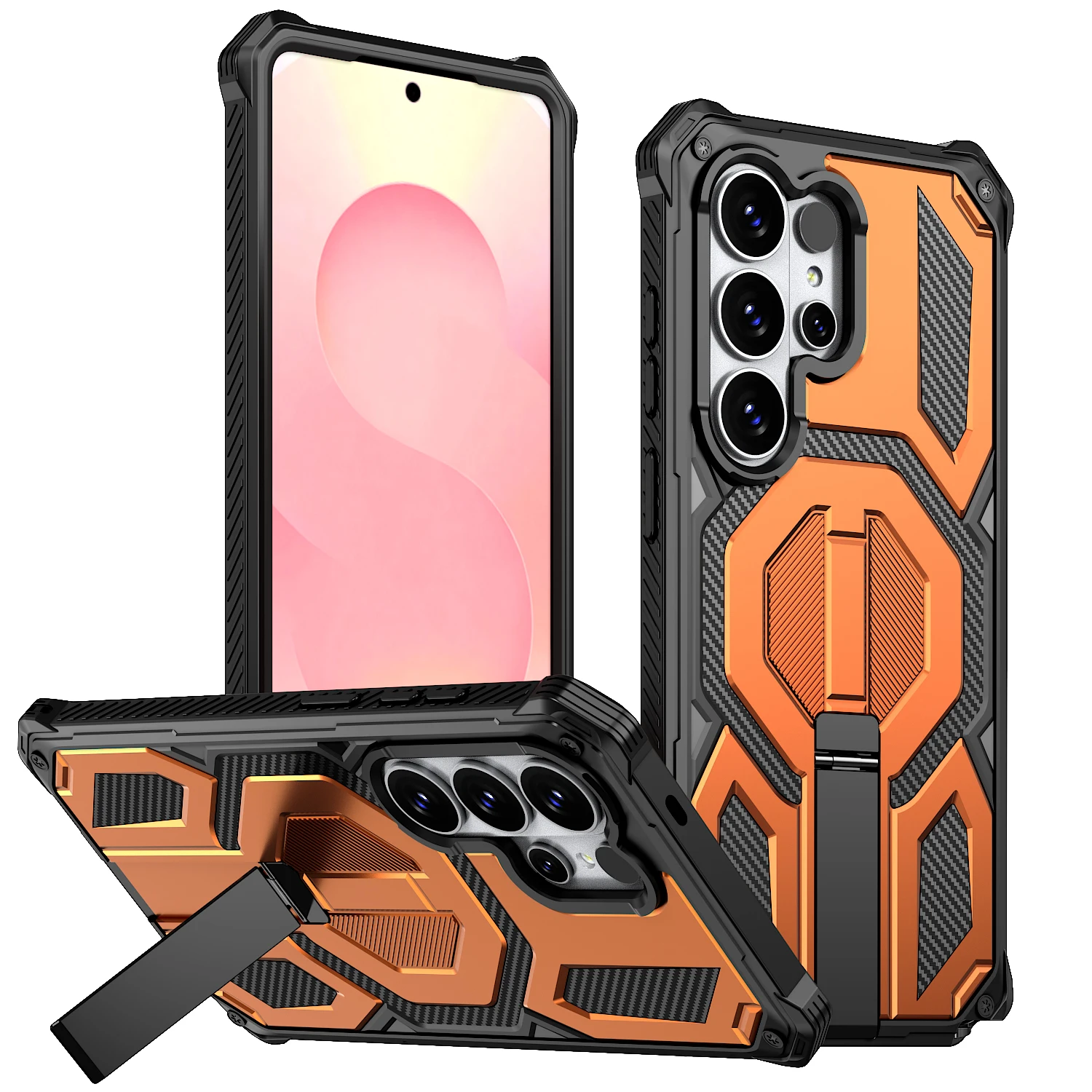 Magnetic Military-Grade Shockproof Protective Case with Heavy Shock Absorption
