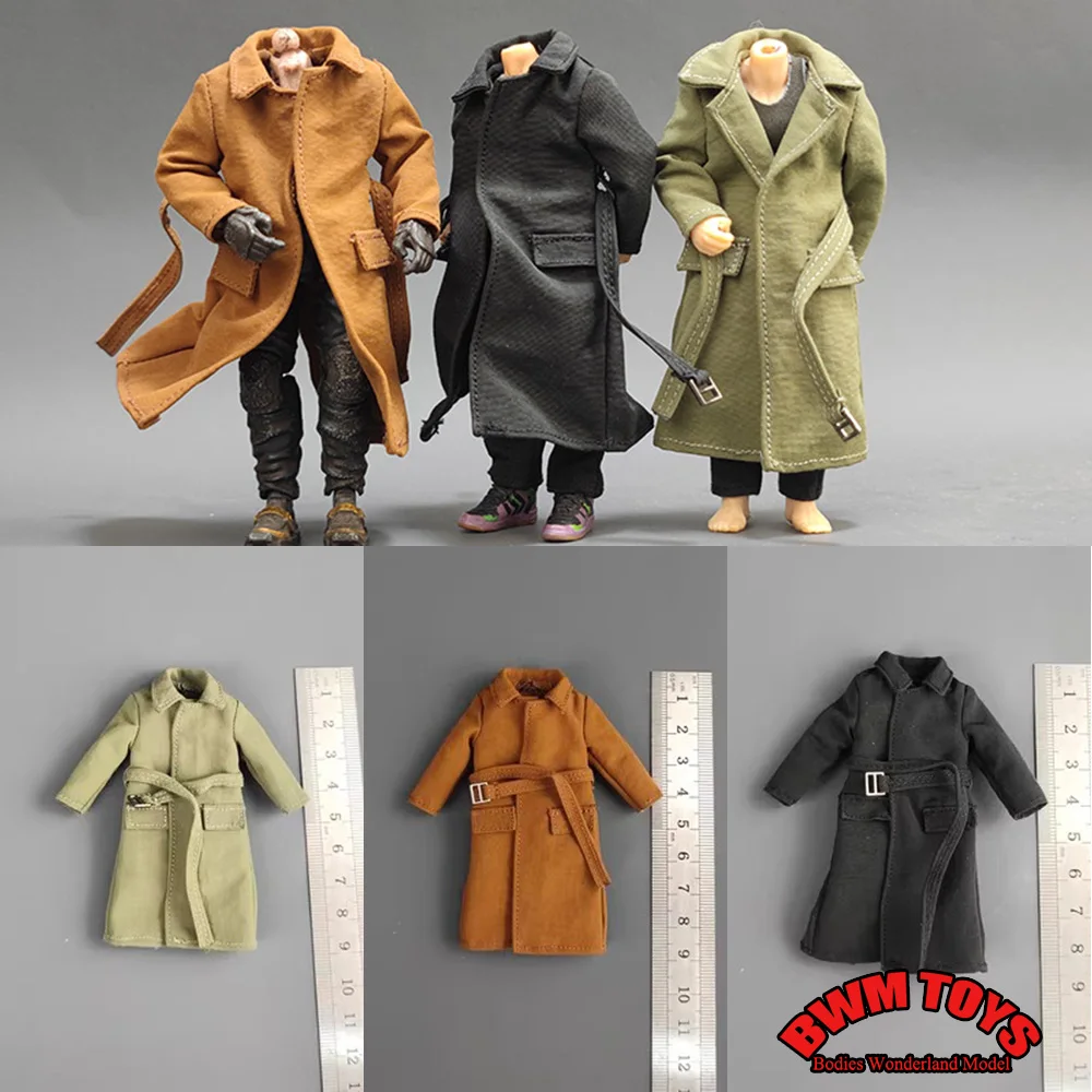 SENSEA 18aw w-face wool jedi coat 3 3 Colors 1/18 Scale Male