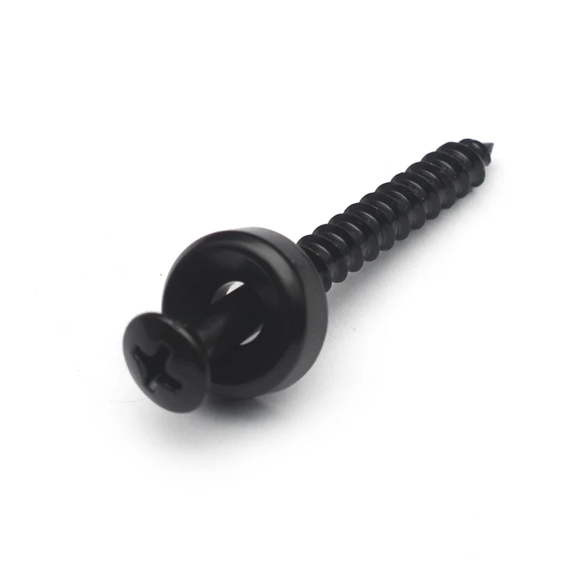 Guitar neck Joint Plate Screw Bushings Ferrules For Neck Mounting With Screws black-chrome-Gold 40pcs