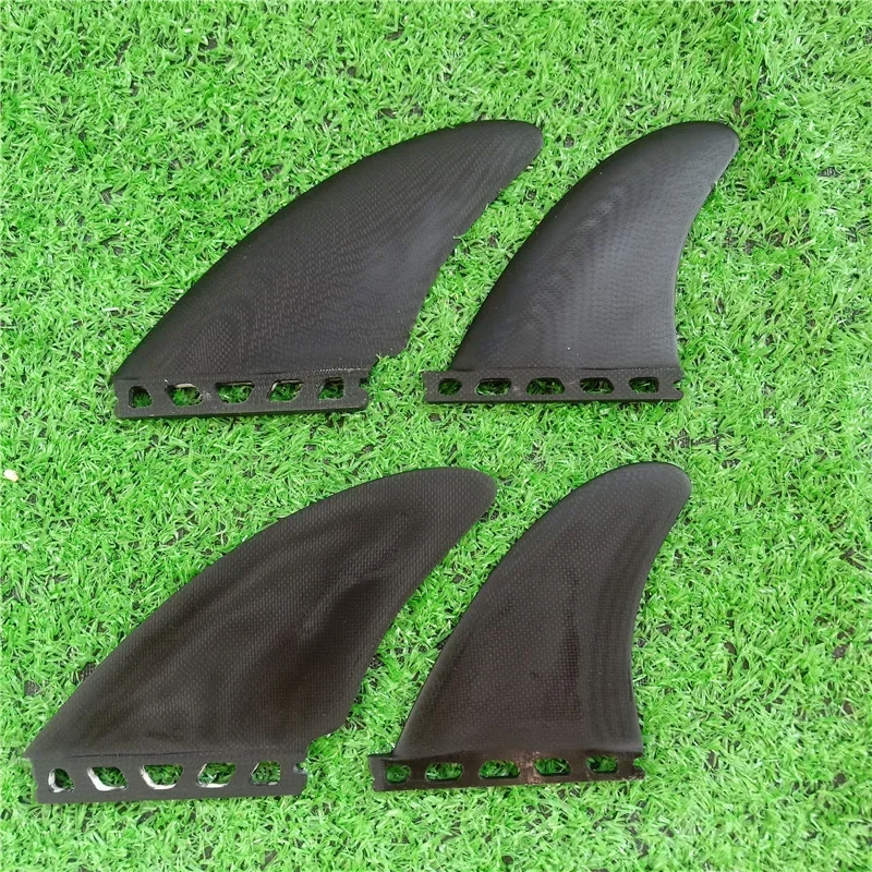 BiLong Futures CONTROLLER Surfboard Fin Keel Quad Fin Black-Surf Surfing Water Sports Performance Glass (PG) Fins