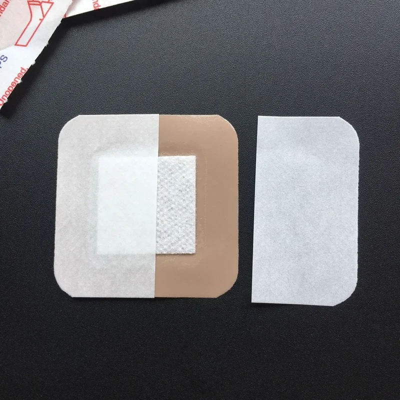 50pcs/set Square Shape Band Aid First Aid Skin Patches Hemostatic  Strips Breathable Adhesive Bandages Woundplast 4