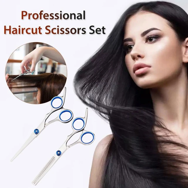 Salon Equipement Coupe de cheveux Ciseaux Set Professionnel 10 Pcs