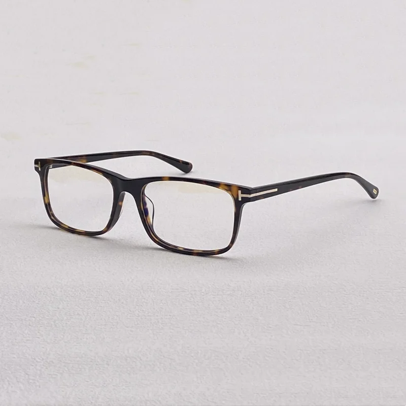 

TF5584 Square glasses frame Retro Acetate Glasses frame Men's Retro TF Glasses Women's myopia prescription glasses