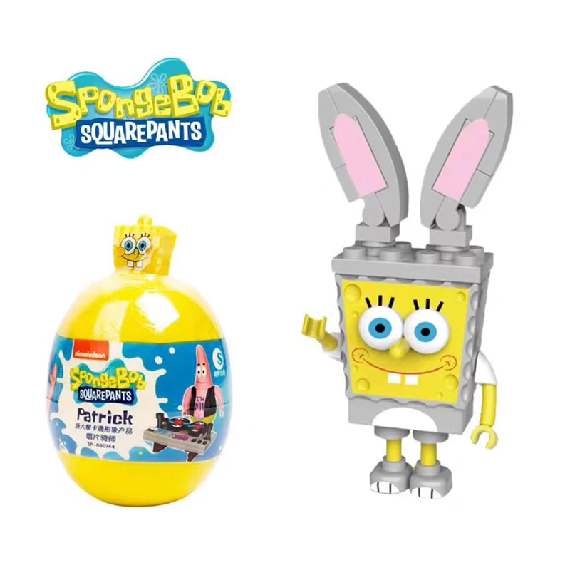 6pcs Sponge Baby Model Collection Doll Children's Building Block Toys Anime Cartoon Cute Baby Toys Twisted Eggs Children's Gifts