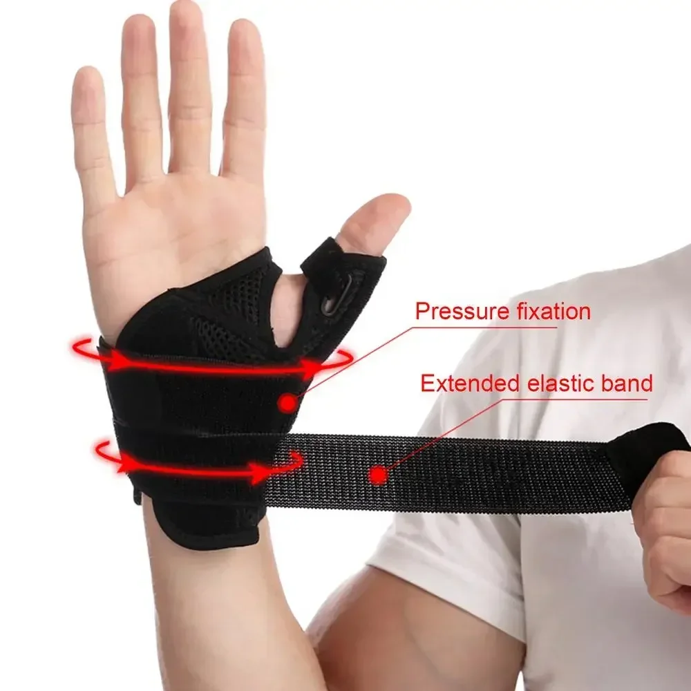 Atmungsaktive Handgelenkstütze, professionelle Schiene, Handgelenkbandage, Schutzband, Arthritis, Karpaltunnel, Handverstauchung, Sehnenscheidenentzündung, Handgelenkband – Detail 4