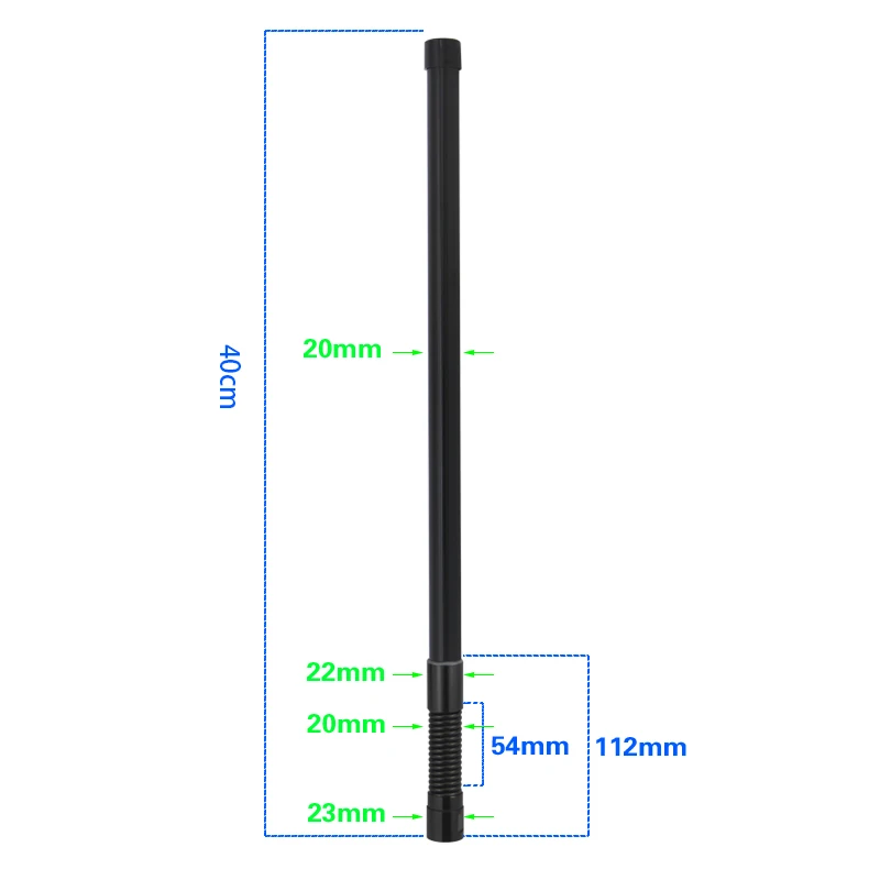 FRP 안테나 N 남성 20mhz 50mhz 76mhz 85mhz 98mhz 115mhz 맞춤형 무 지향성 고 이득 모듈 안테나 저주파 6dbi